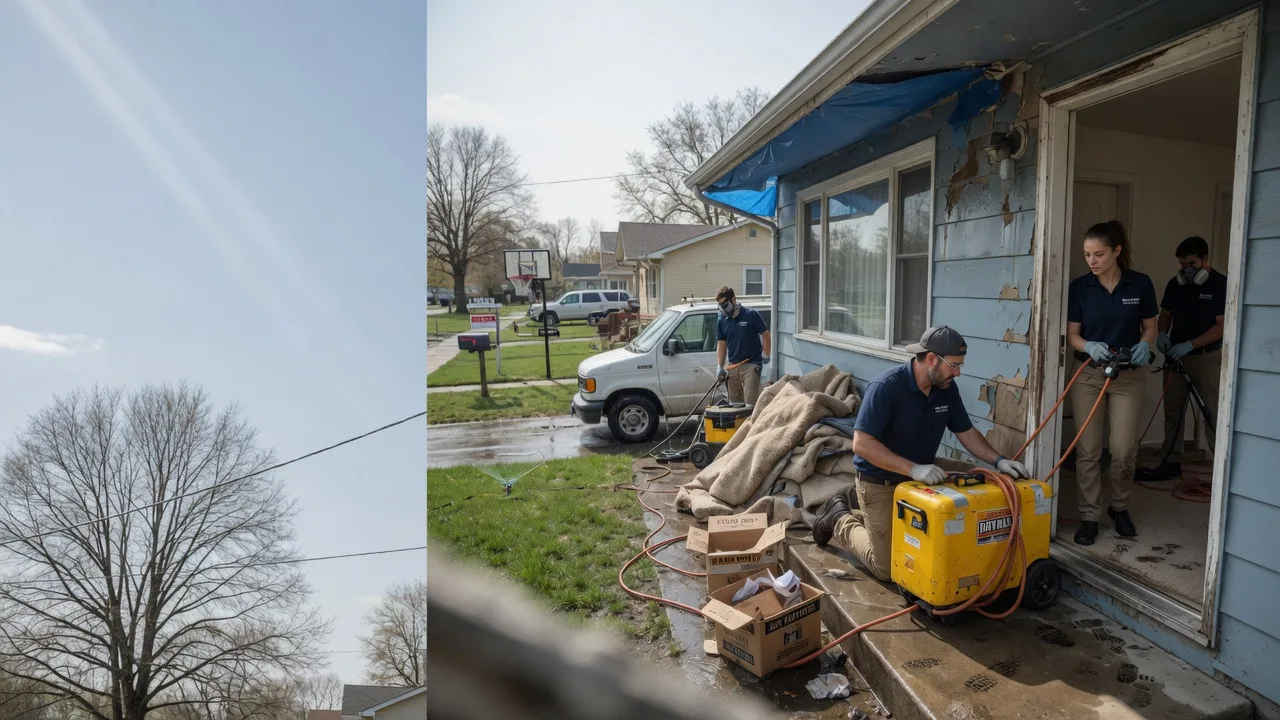 Basement Flood Cleanup in Kremlin, OK near me